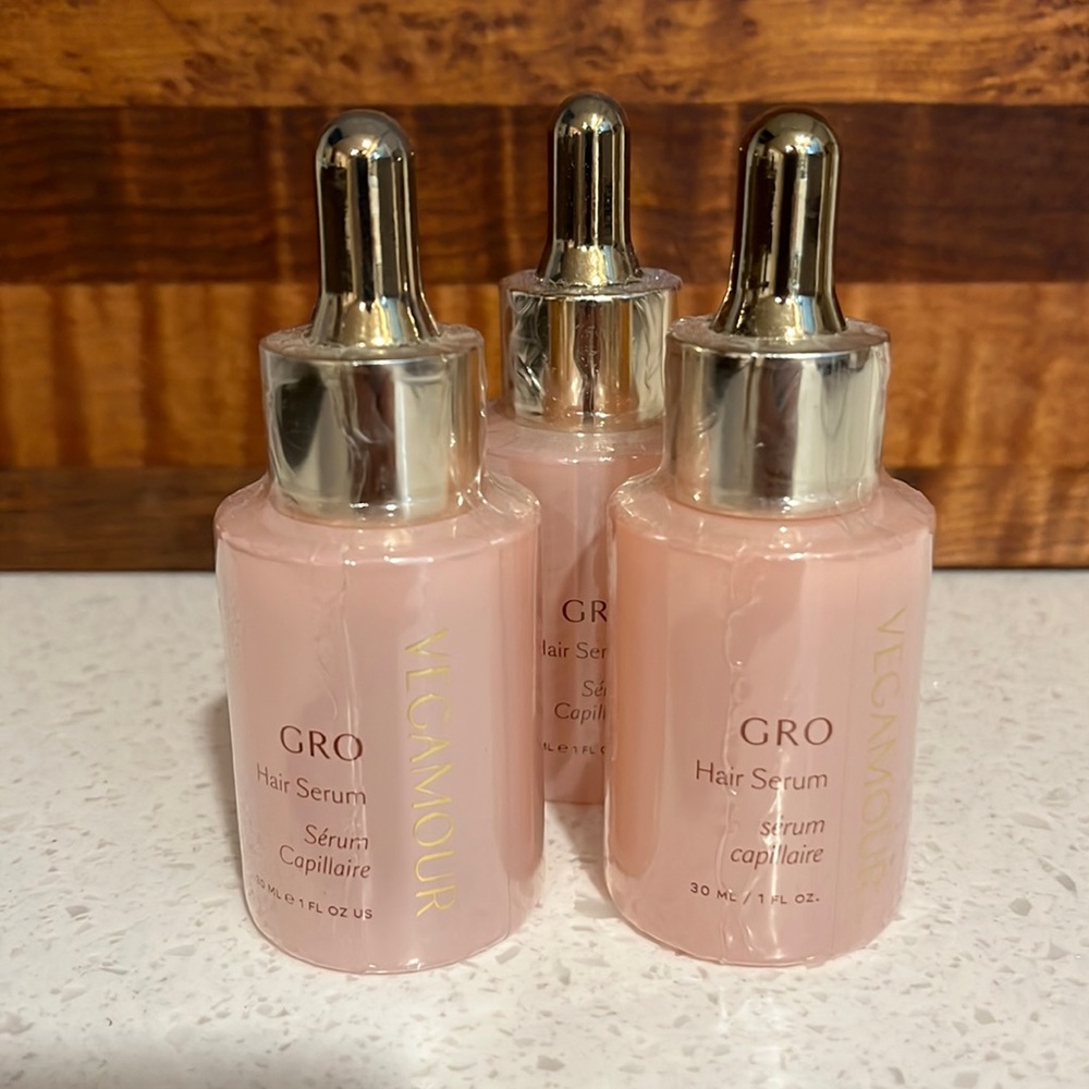 Vegamour Gro Serum, set of 3 unopened